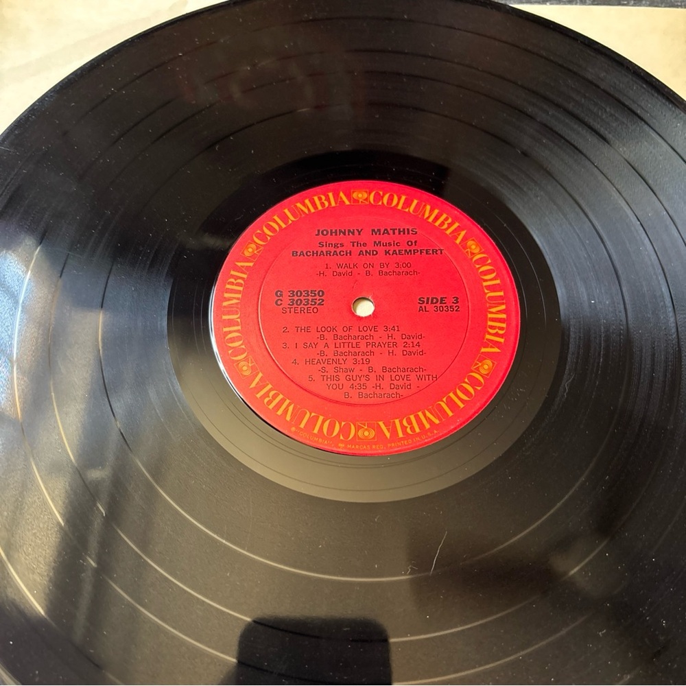 Columbia Vintage Album Cover Art with White and‎ Tan Tones - Picture 8 of 14